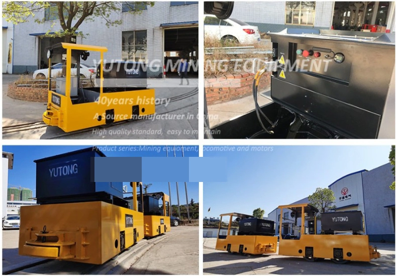 2.5 Ton Underground Mining Battery Locomotive Machine Machinery Equipment Electric Battery Mining Locomotive