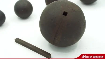 Помольный шар из кованой стали диаметром от 20 до 150 мм для горнодобывающей промышленности.